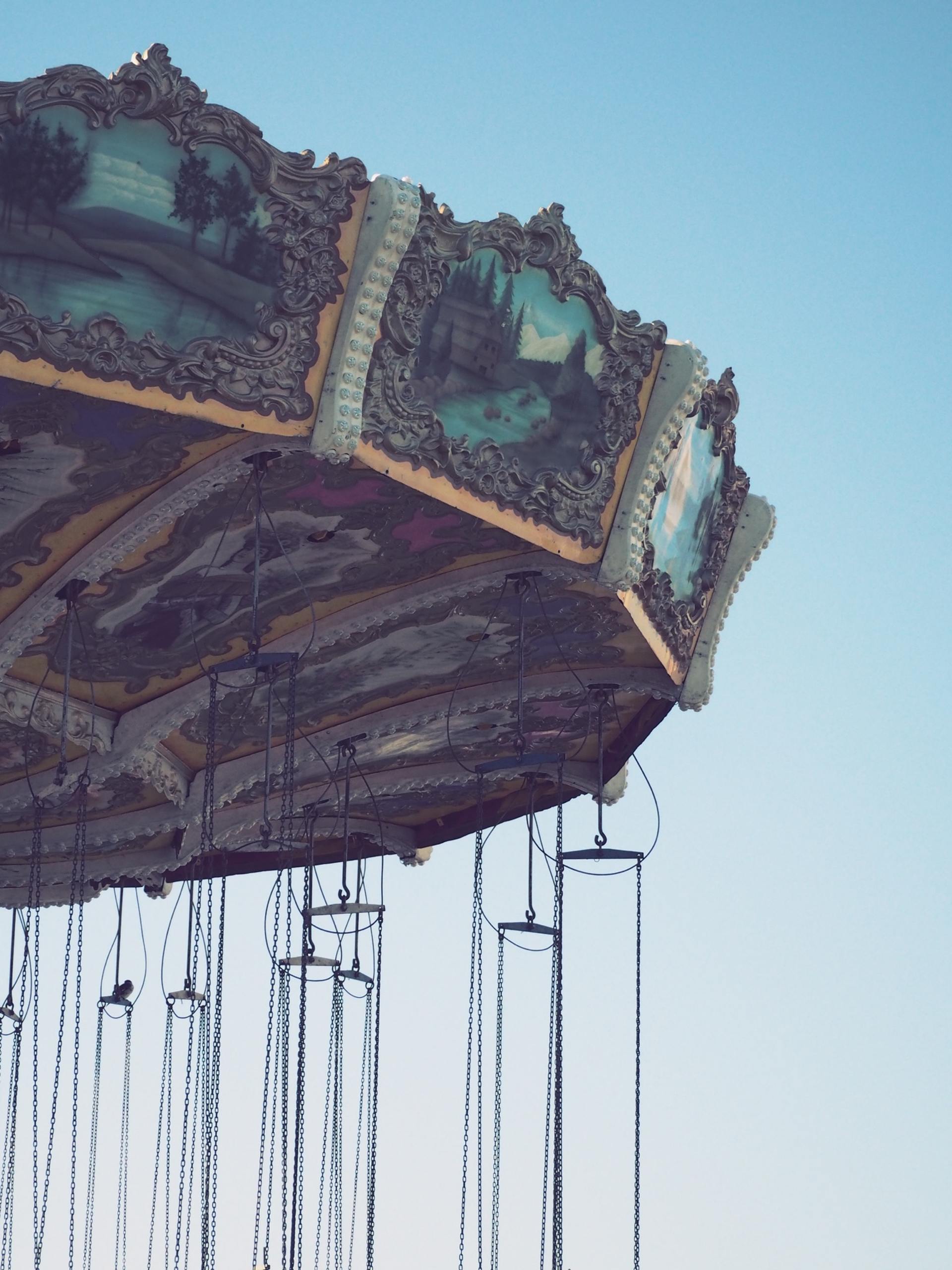 event with carnival rides