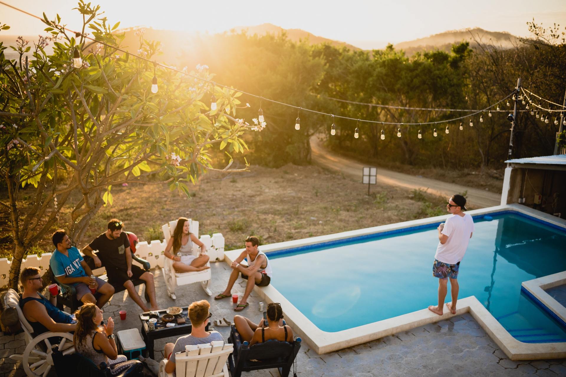 Piscine à la maison