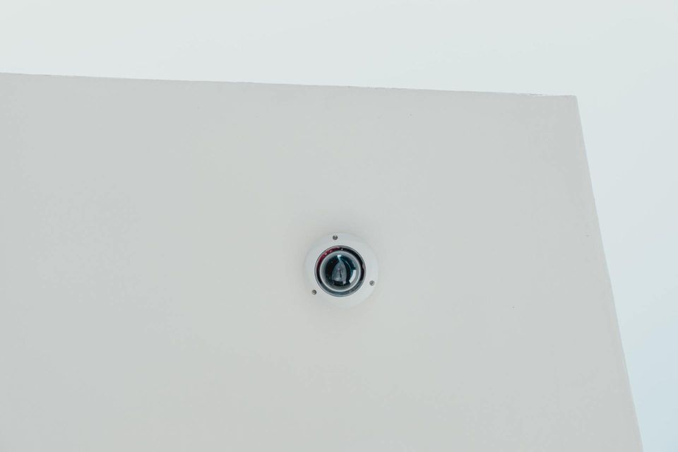 CCTV Camera on an interior wall