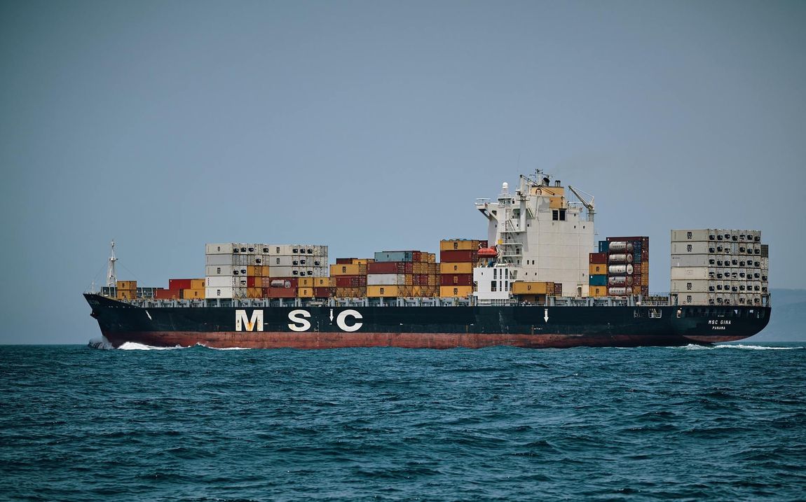 worldwide import and export - shipping company MSC