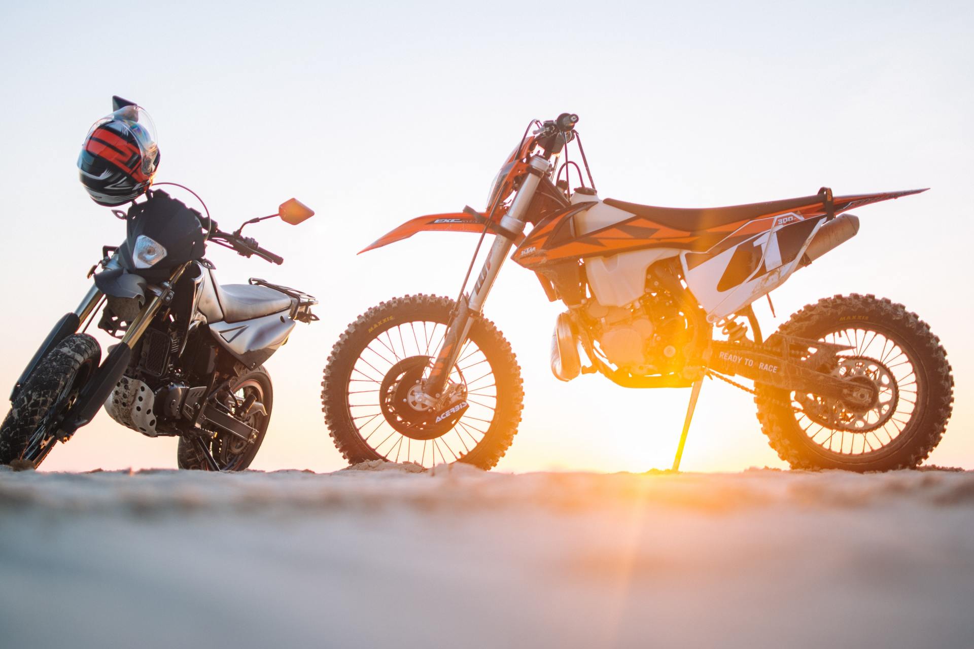 motorcycles
