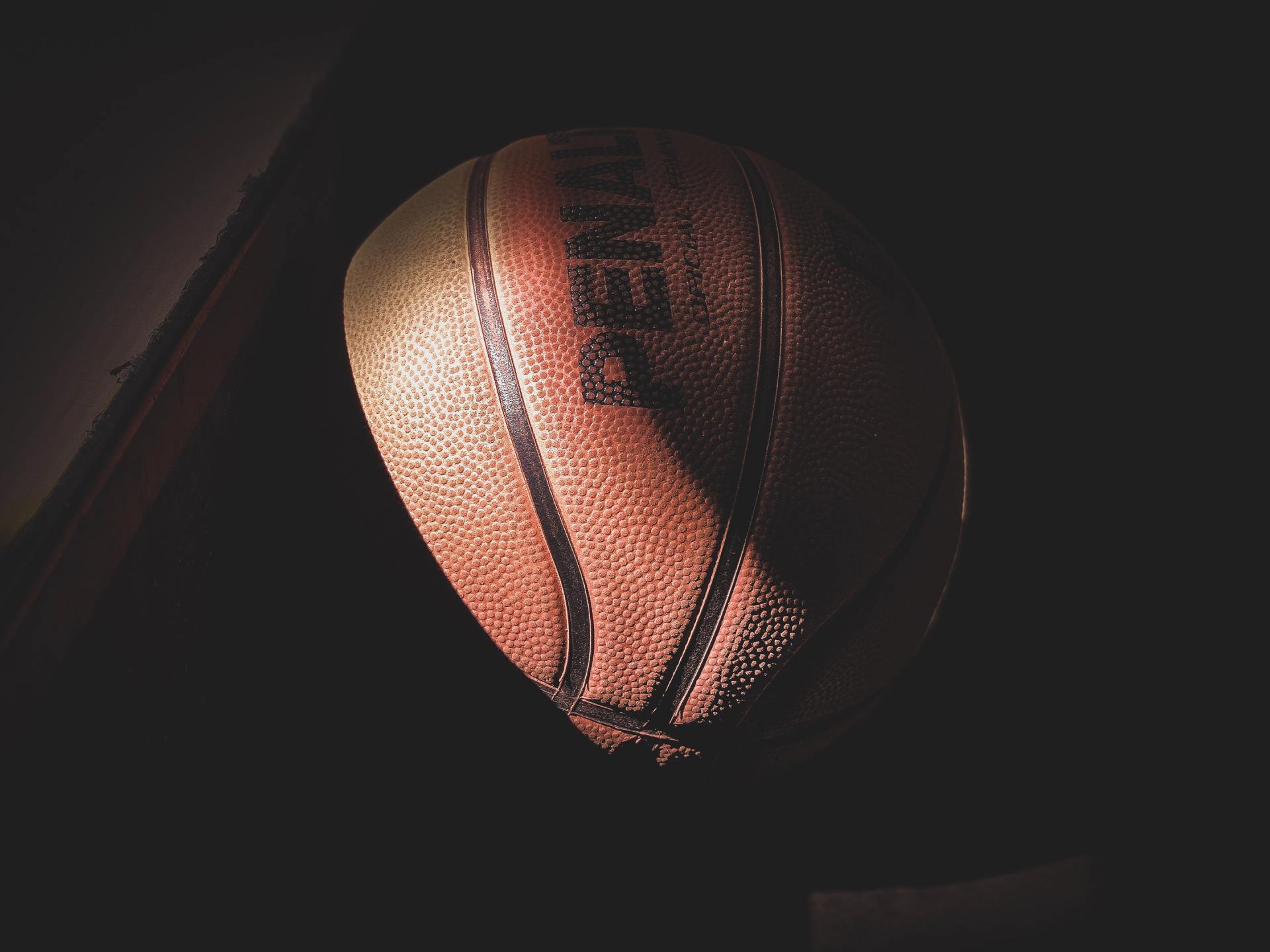 A basketball with the word premier on it