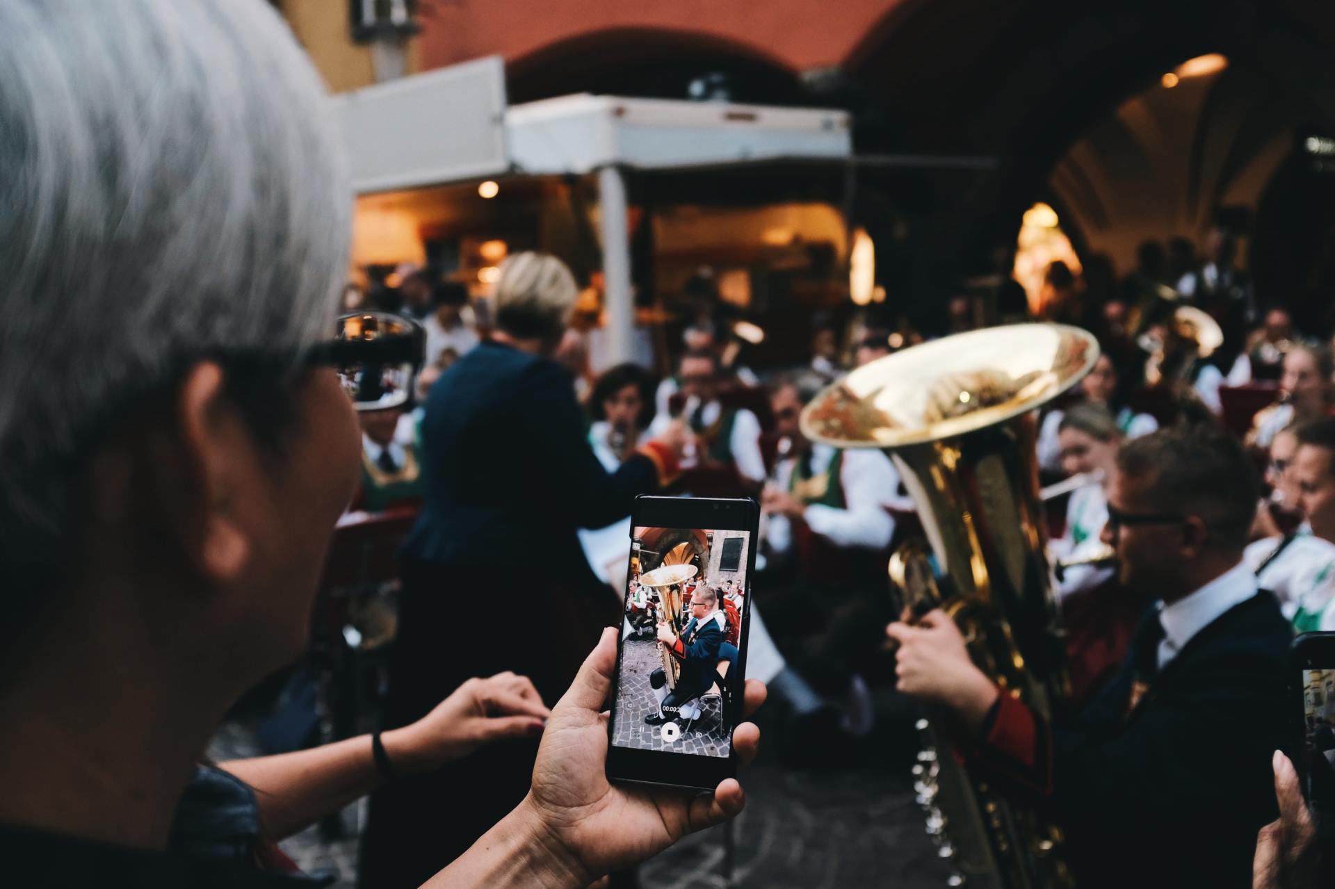 Traditional Funeral Family at a Funeral Reception