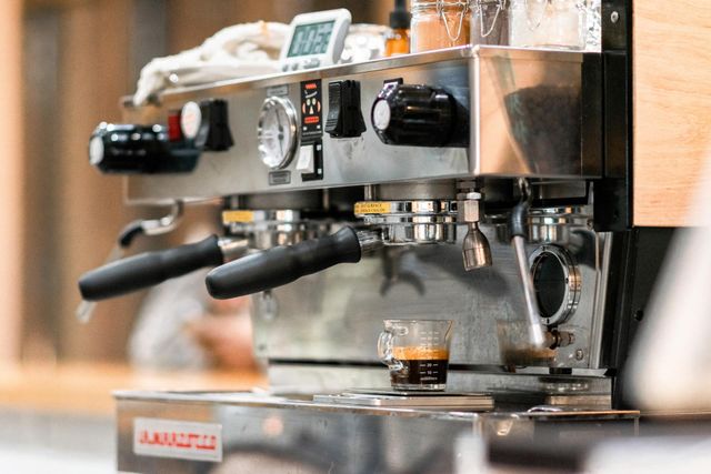 La máquina de espresso: las partes