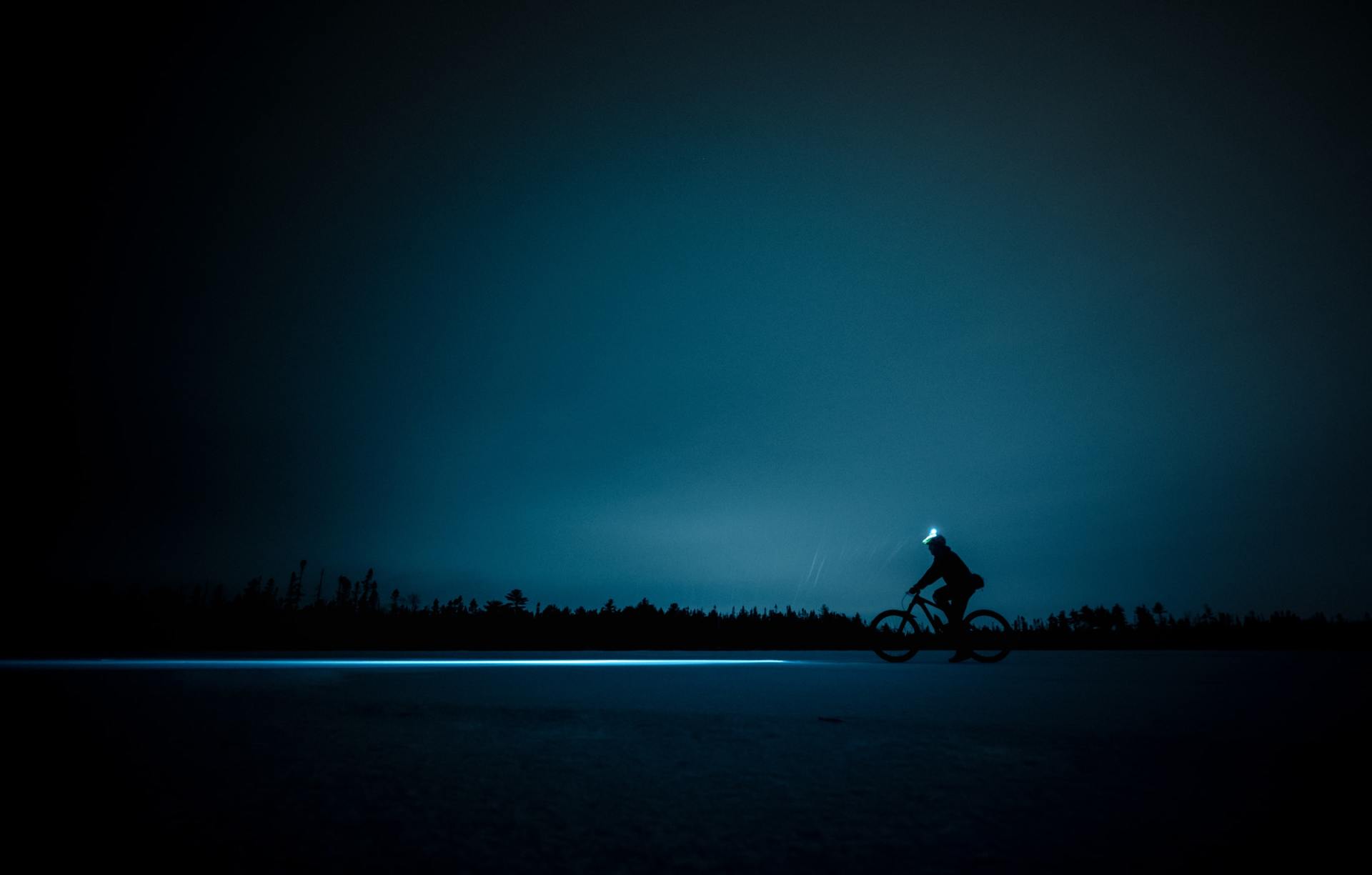 Balade de nuit en e-fatbike.