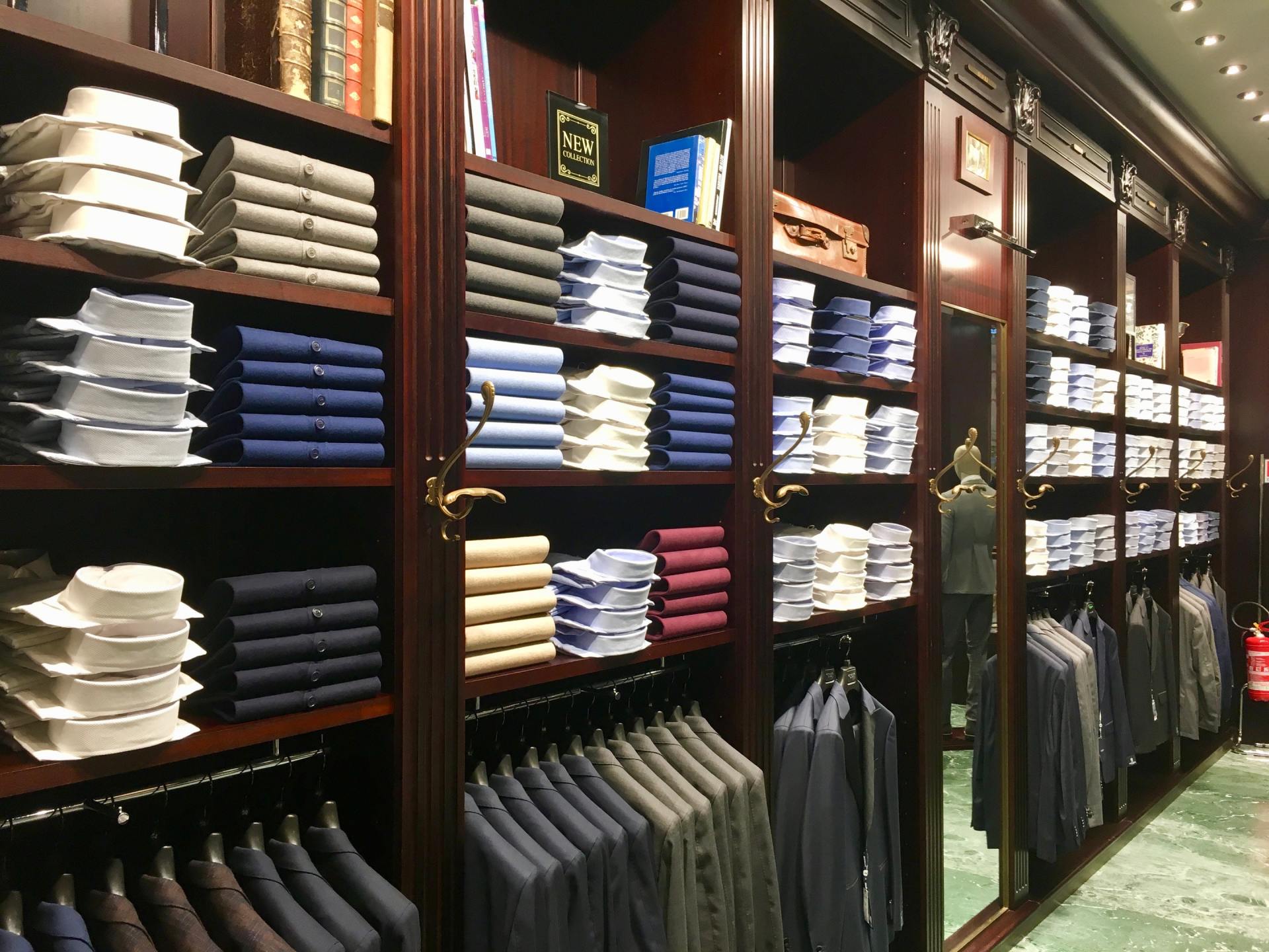Menswear shop