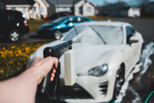 How Pressure Washing Affects Your Car's Paint Job - DaSilva's Auto