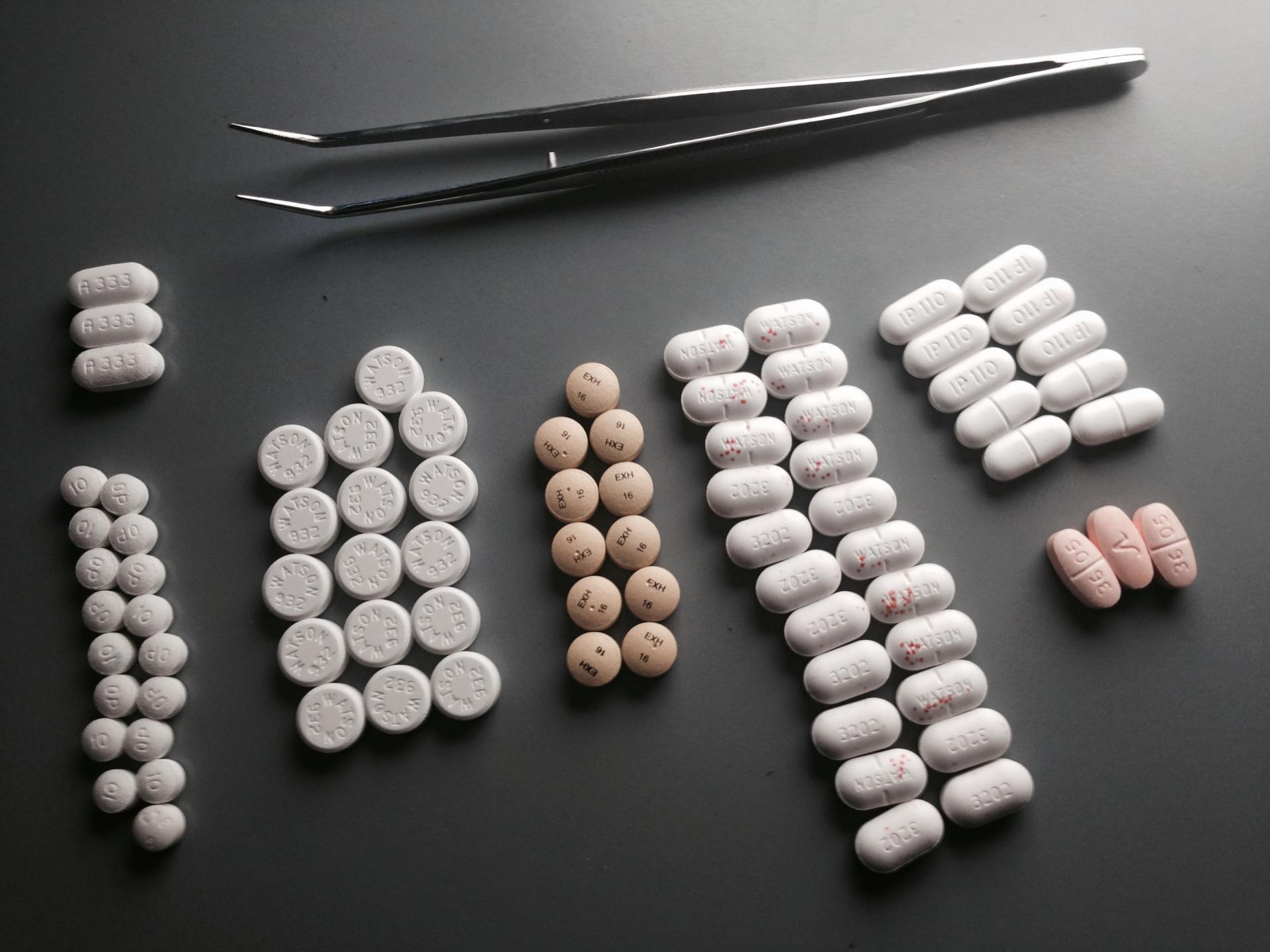 pharmaceuticals pills and tablets