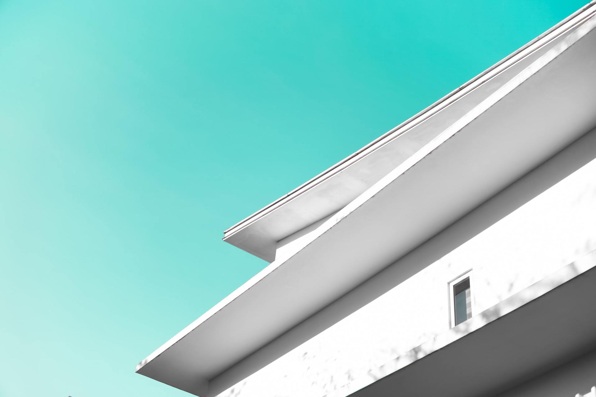 Roof of a home