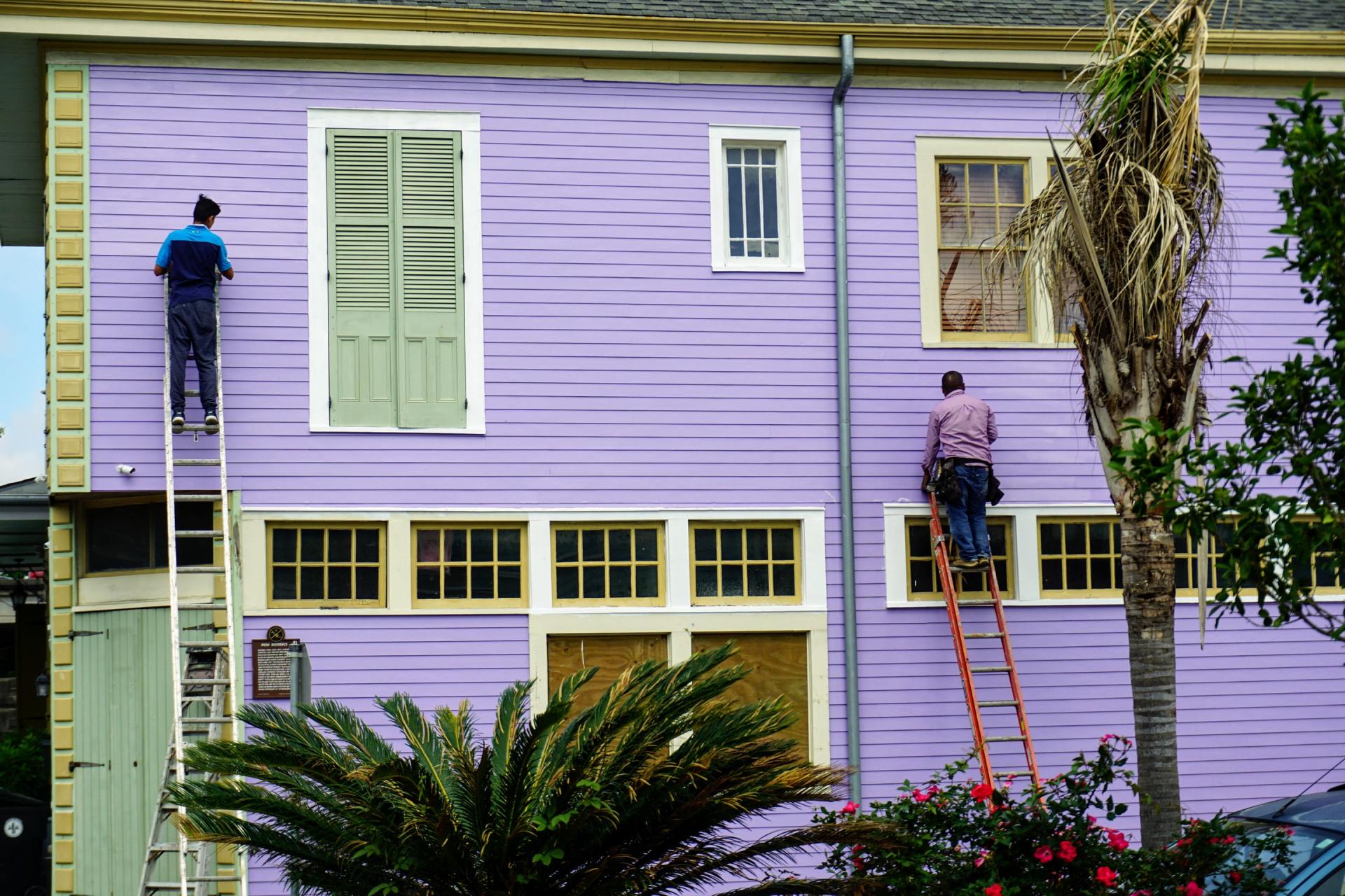 residential exterior painting jobs