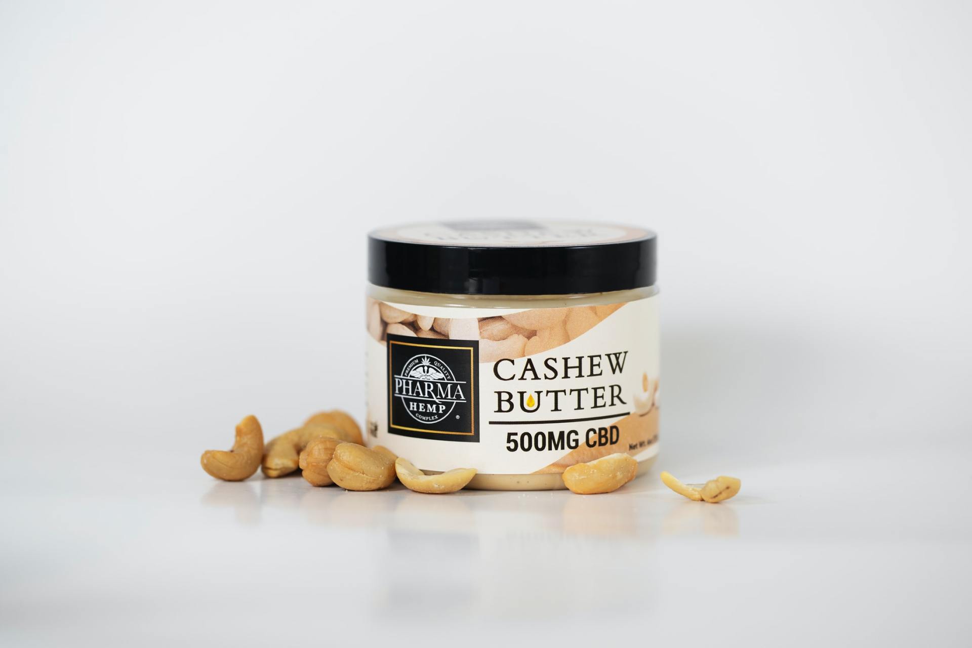 container of cashew nuts
