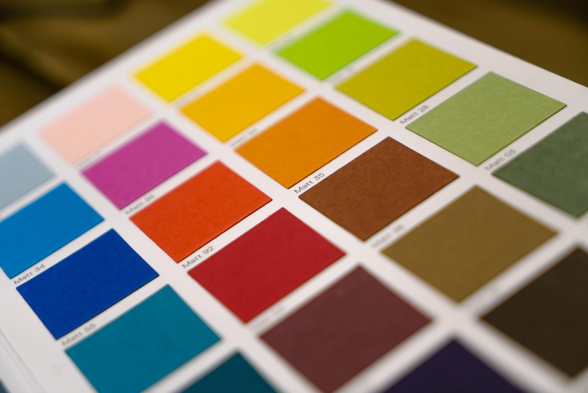 full color printing | voorbeeld colours