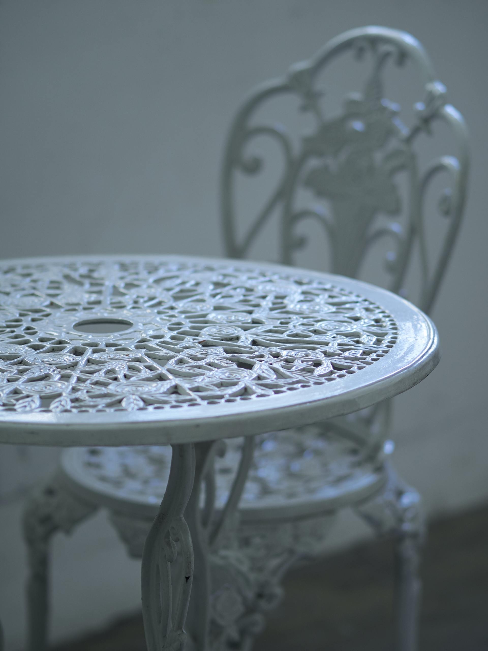 arredi esterni in metallo