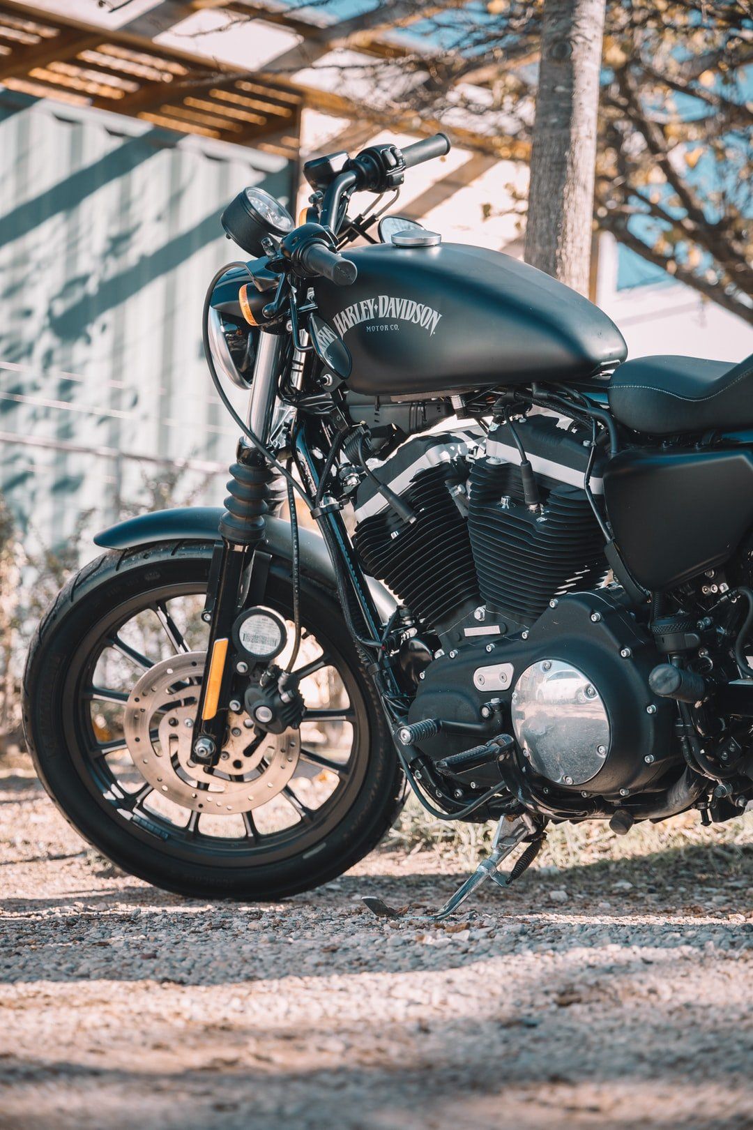 Black Matte Harley Davidson