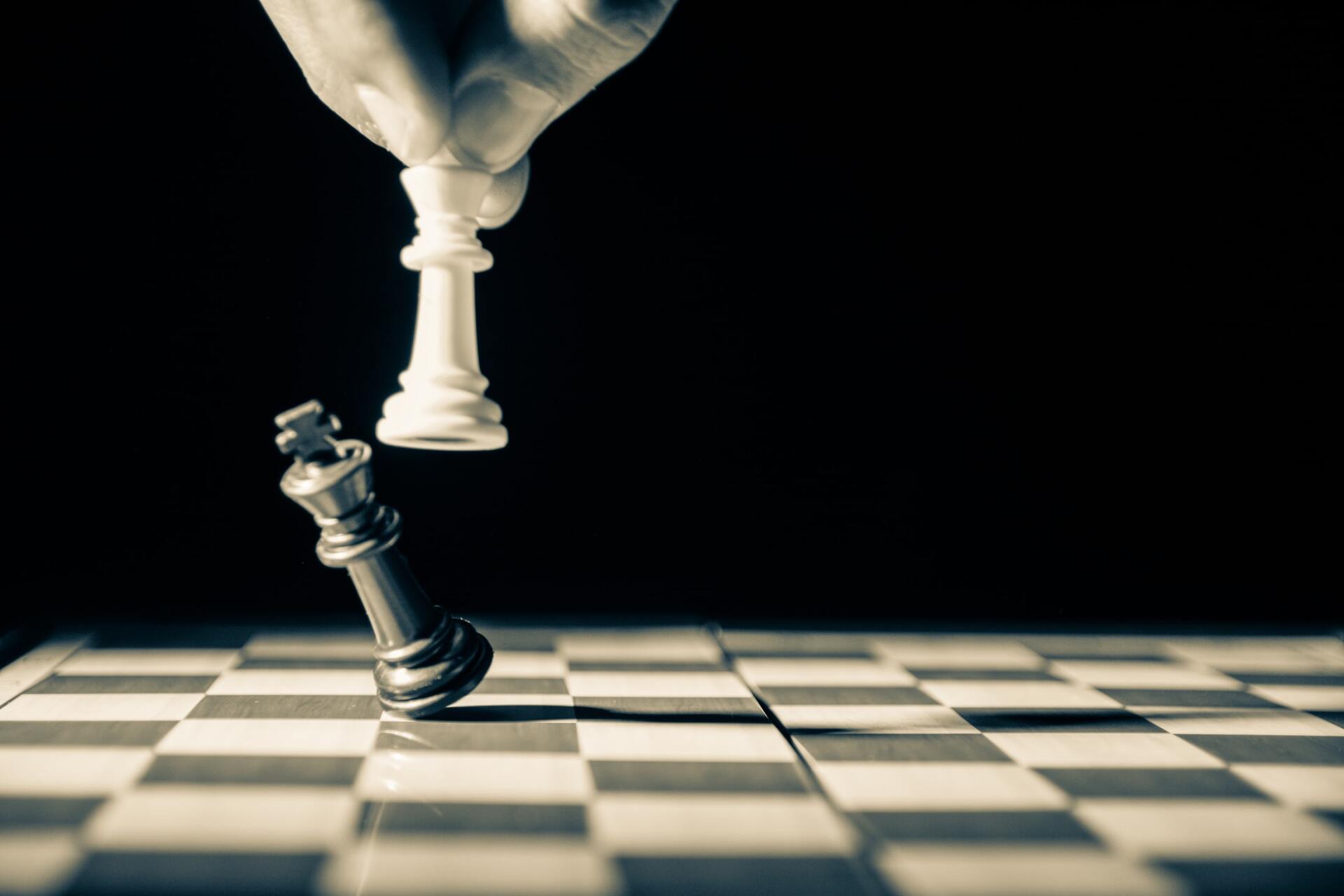 Uma boa estratégia consagra uma vitória no xadrez