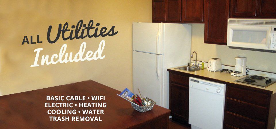 All Utilities Included: Basic Cable, WiFi, Electric, Heating, Cooling, Water, Trash Removal