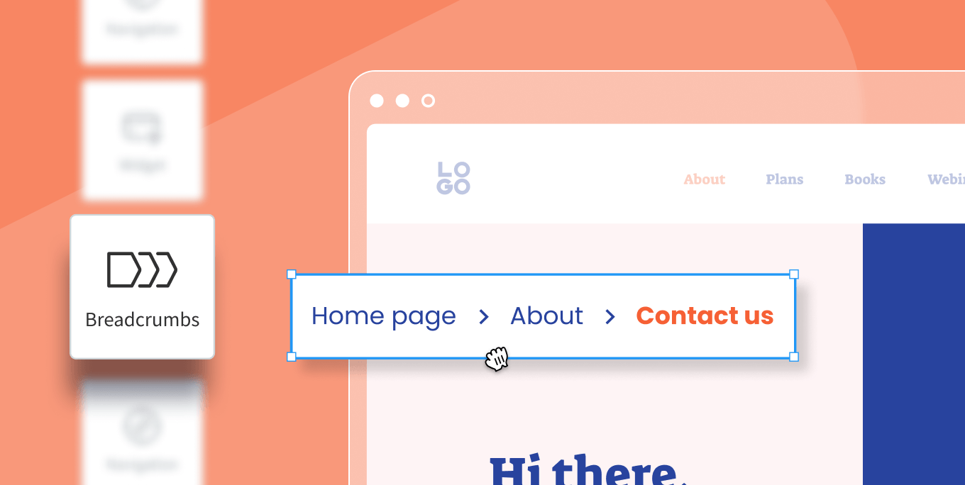 New Widget Add Breadcrumbs to Sites