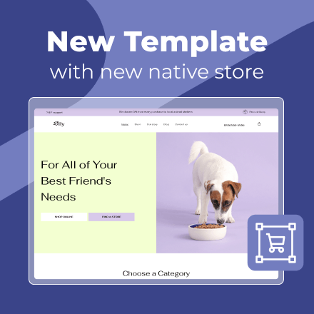 New native store template: Dog Store