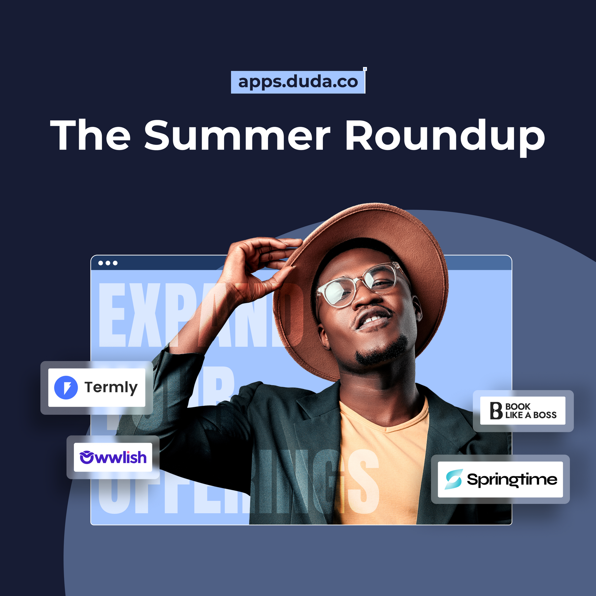 New Duda App Store Releases - Summer Roundup