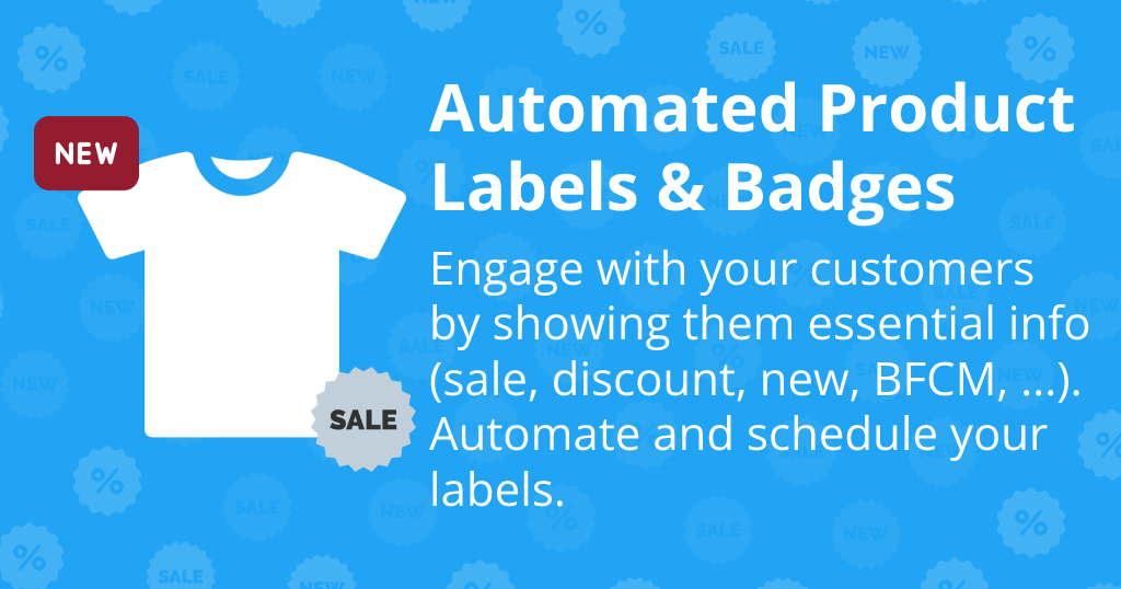 Automated Product Labels & Badges by Infinite Apps hero image