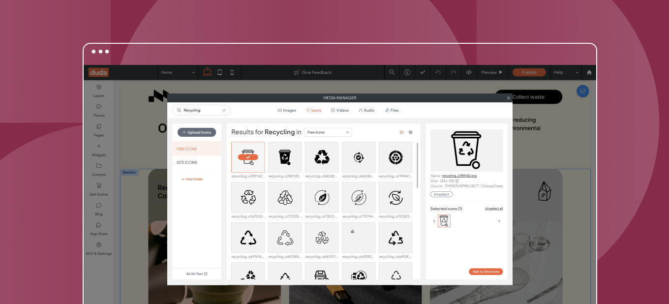 Introducing the New Icons Library in the Media Manager